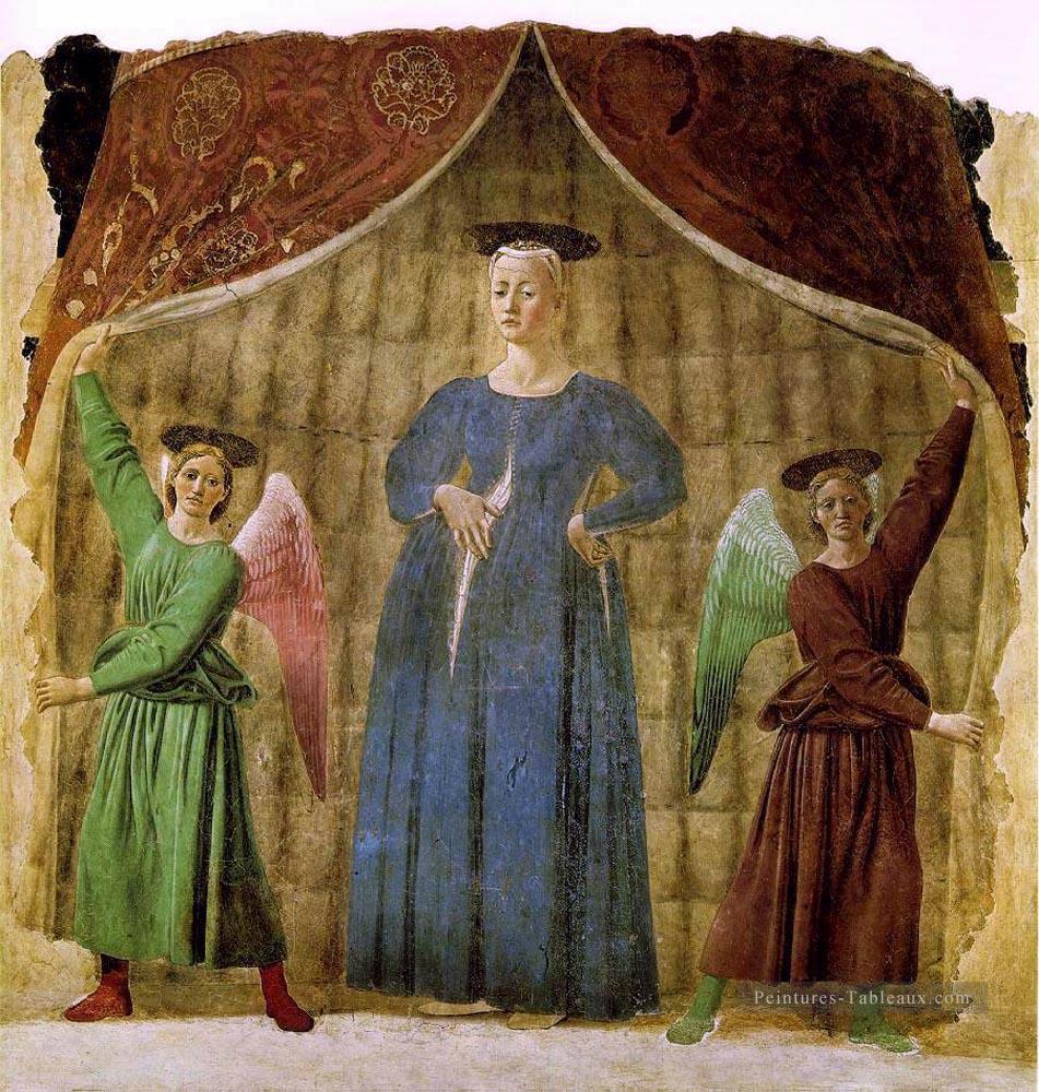 Madonna Del Parto Humanisme de la Renaissance italienne Piero della Francesca Peintures à l'huile